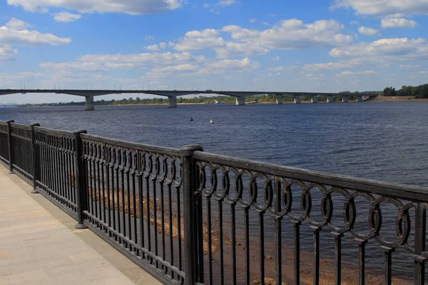 Jembatan mobil di Perm. Rusia . — Stok Foto