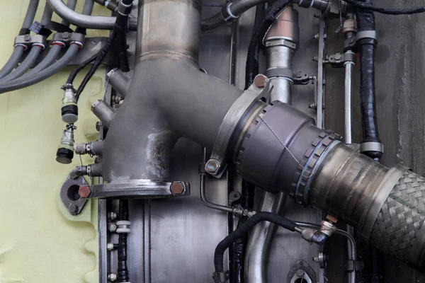 Der Brennstoff ein moderner Motor. — Stockfoto