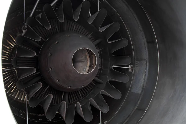L'ugello di scarico del motore di aerei a reazione . — Foto Stock