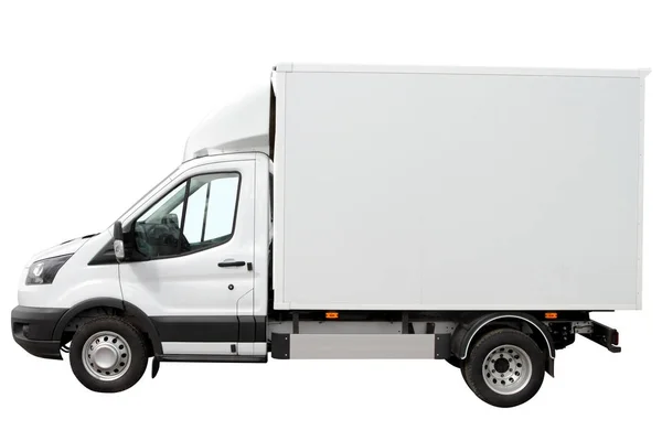 Modern vit van. — Stockfoto