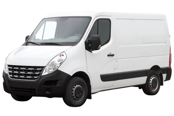 Modern vit van. — Stockfoto