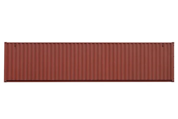 Brown sea container. — Stock Photo, Image