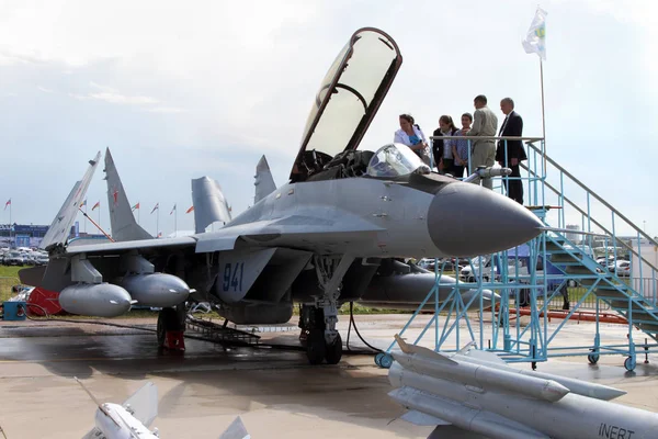 Aviones de combate militares rusos en la Aviación Internacional —  Fotos de Stock