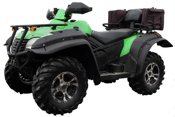 ATV moderno com sacos para transportar bagagem . — Fotografia de Stock