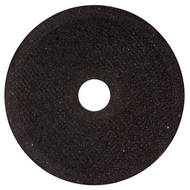 Açı öğütme makinesi için disk kesiliyor.