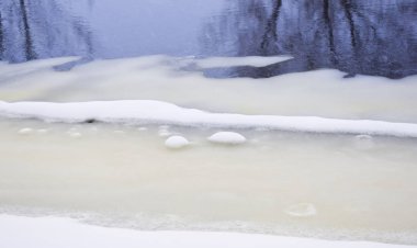 Ne zaman kar yağıyor kış nehir