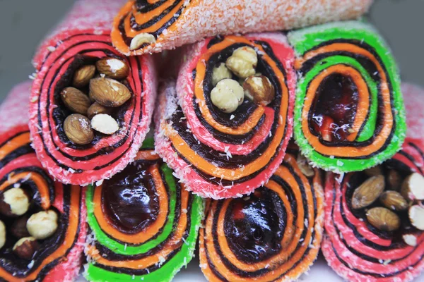 Turkish delight close up — Stock Photo, Image