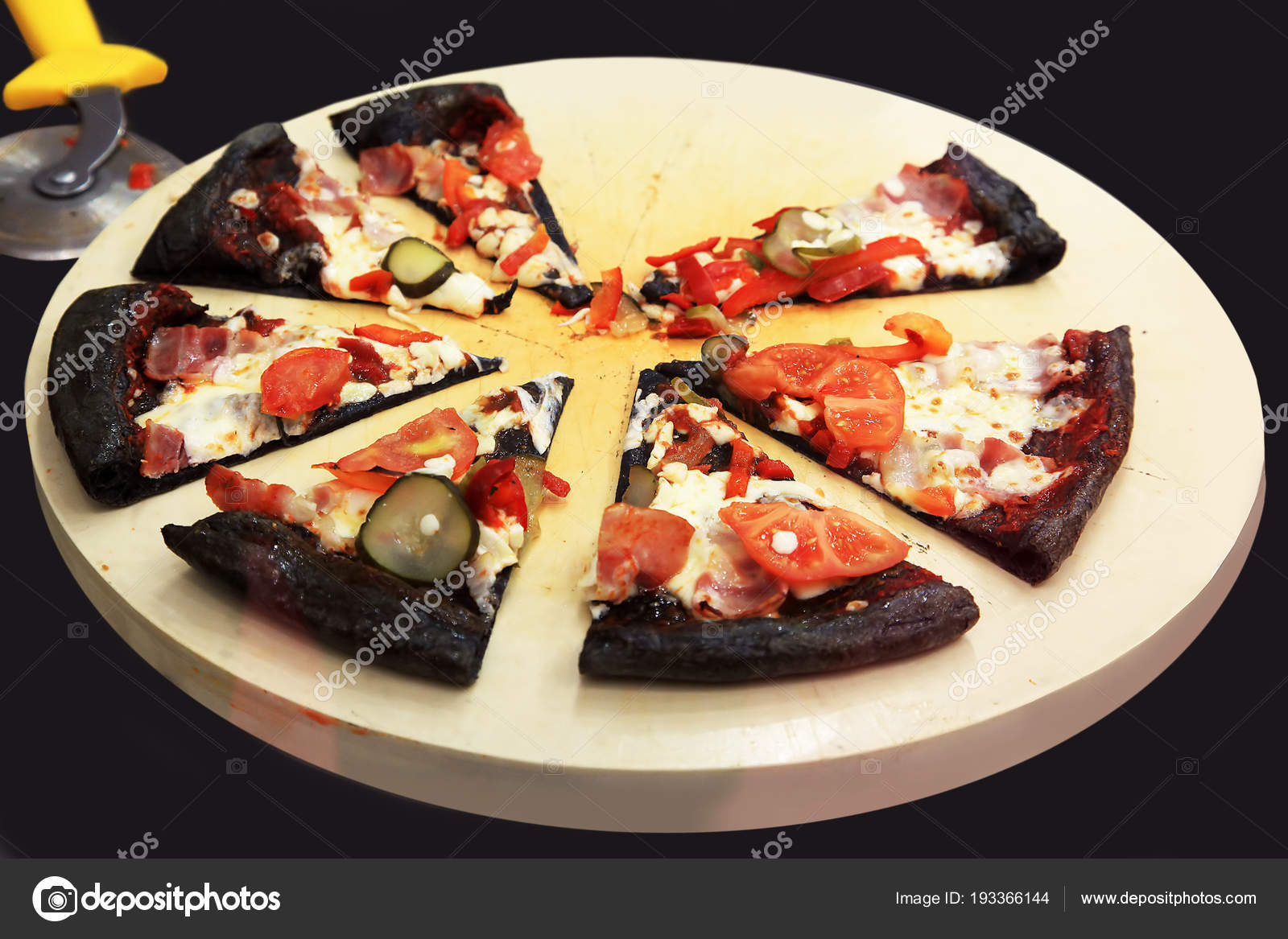 черное тесто пицца фото 65
