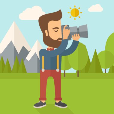 fotoğrafçı fotoğraf çekimi.