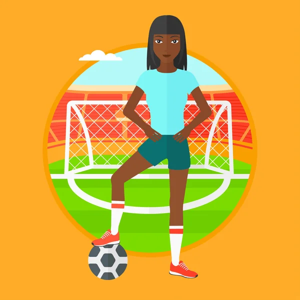 Futbolista Mujer Fútbol Clipart' Mochila saco