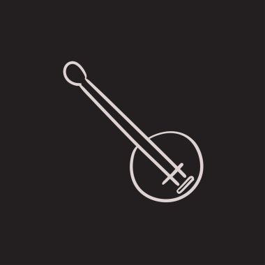 Banjo kroki simgesi.