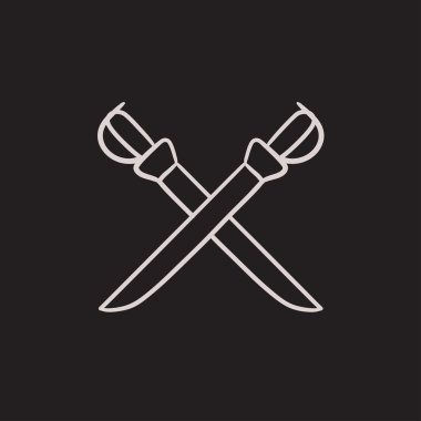 Saber kroki simgesi geçti.