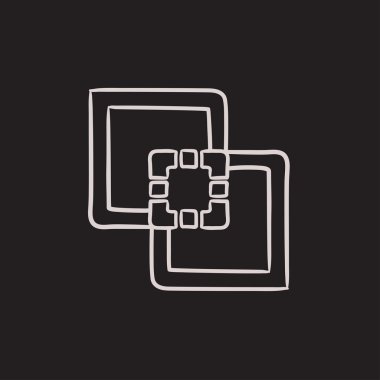 Anahat kroki simgesi.