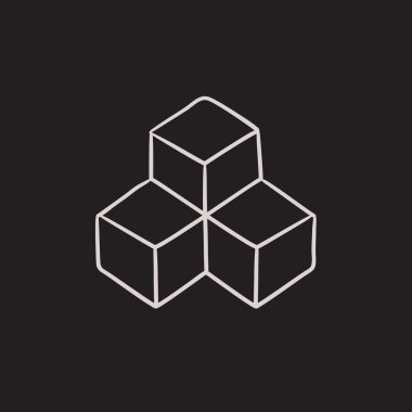 Sistem bölümü kroki simgesi.