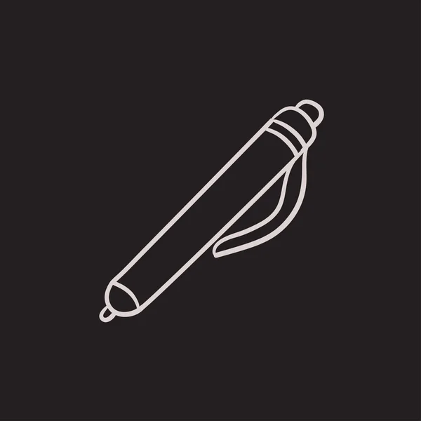 Pen sketch icon. — Stock Vector
