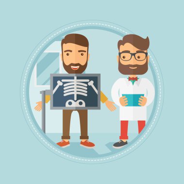 Hasta x ışını yordamı vektör çizim sırasında