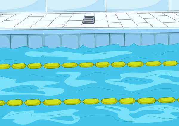 Cartoon background of swimming pool. — Stock Photo, Image