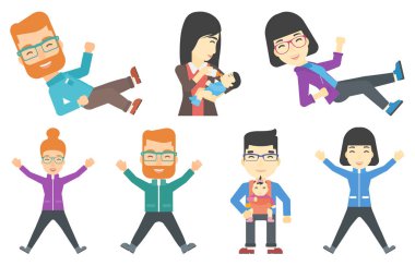 Vektör aileler ve iş karakter kümesi.