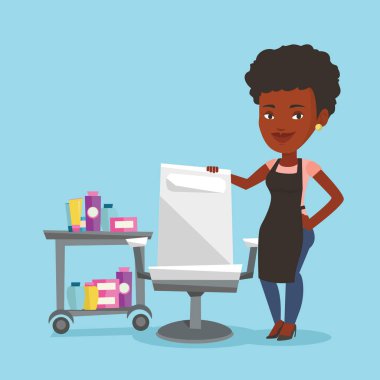 Kuaför Güzellik Salonu içinde işyerinde.