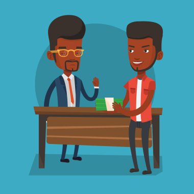 Bozulmamış erkek rüşvet almaya reddederek.