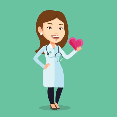 Doktoru kardiyolog holding kalp.