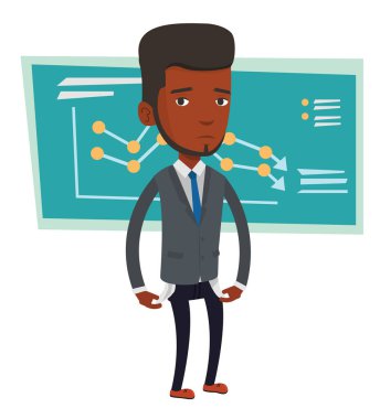 iflas işadamı boş ceplerini gösterilen.