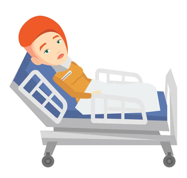 Woman with neck injury vector illustration. — Stock Illustration Woman with neck injury vector illustration. Royalty Free Stock Vectors