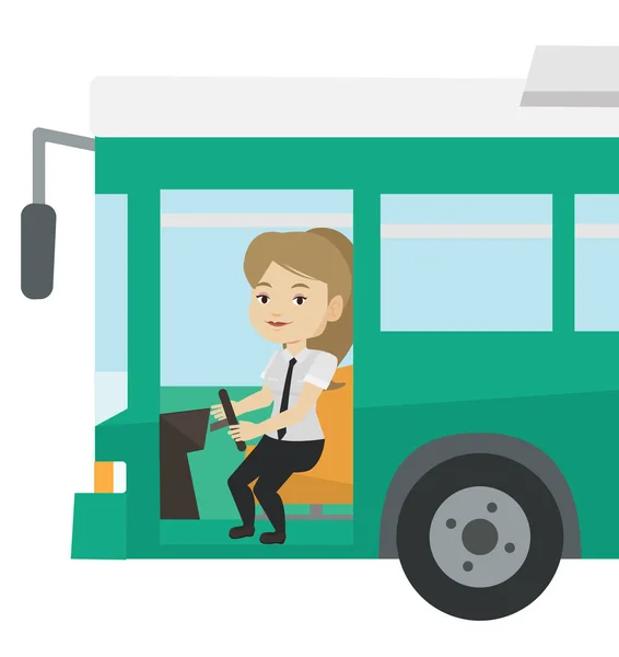 Bus driver cartoon Vector Art Stock Images | Depositphotos