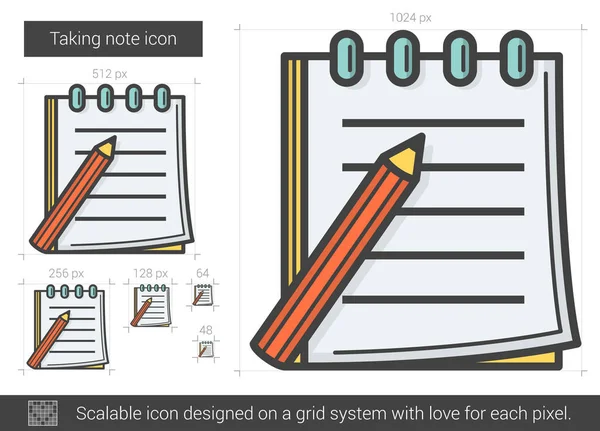 Ref-line icon . — стоковый вектор