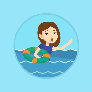 Batan ve yardımını iş kadını.