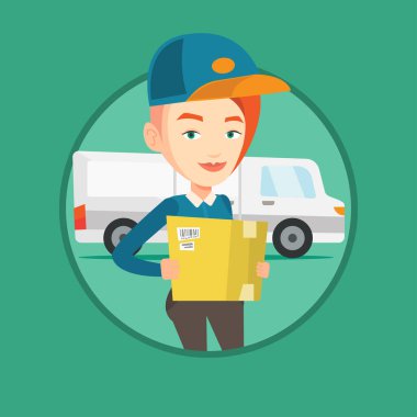 Karton kutular taşıma teslim kurye.