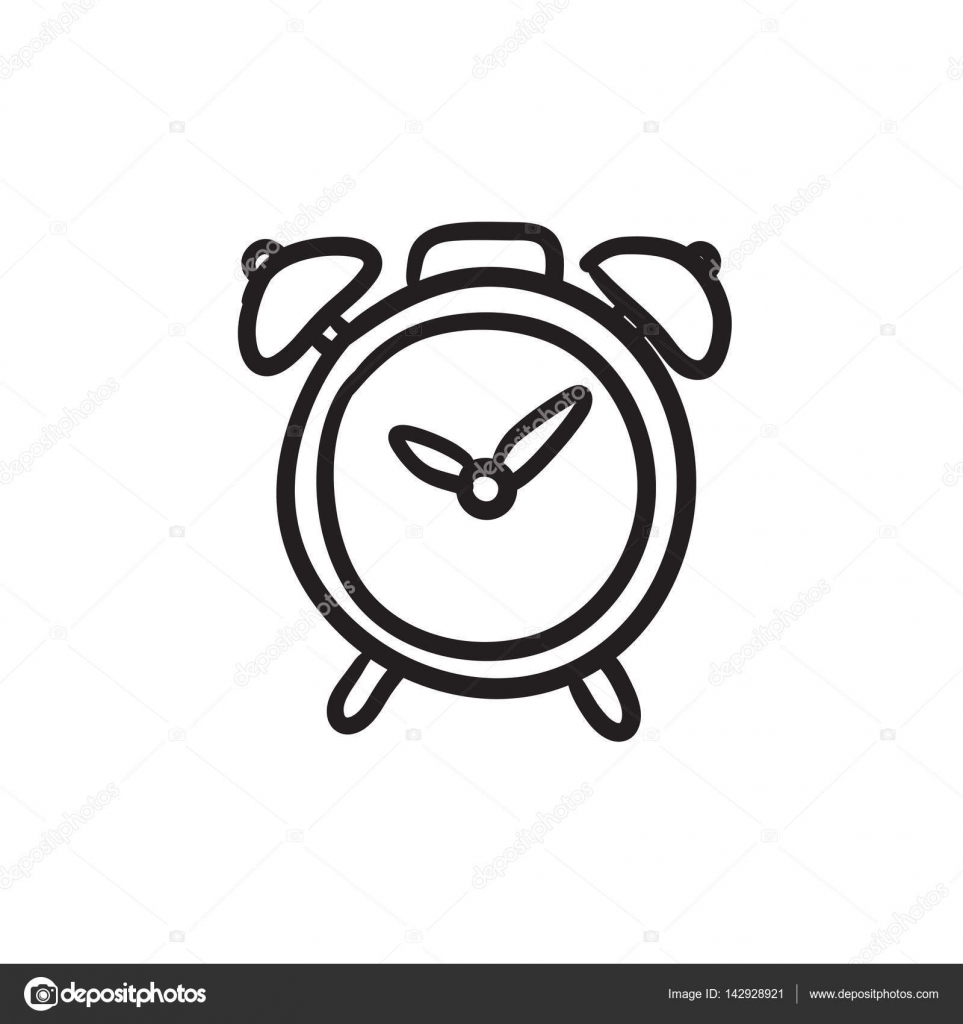 How to Draw Alarm Clock | Learn to Draw Clock step by step | Drawing for  you #drawingforu | Step by step drawing, Clock drawings, Learn to draw