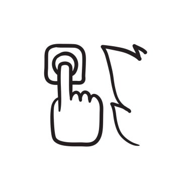 Yangın alarm düğme kroki simgesine basarak el.