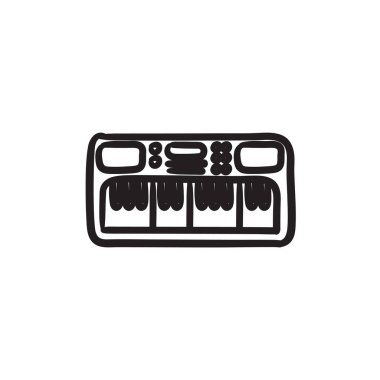 Synthesizer kroki simgesi.