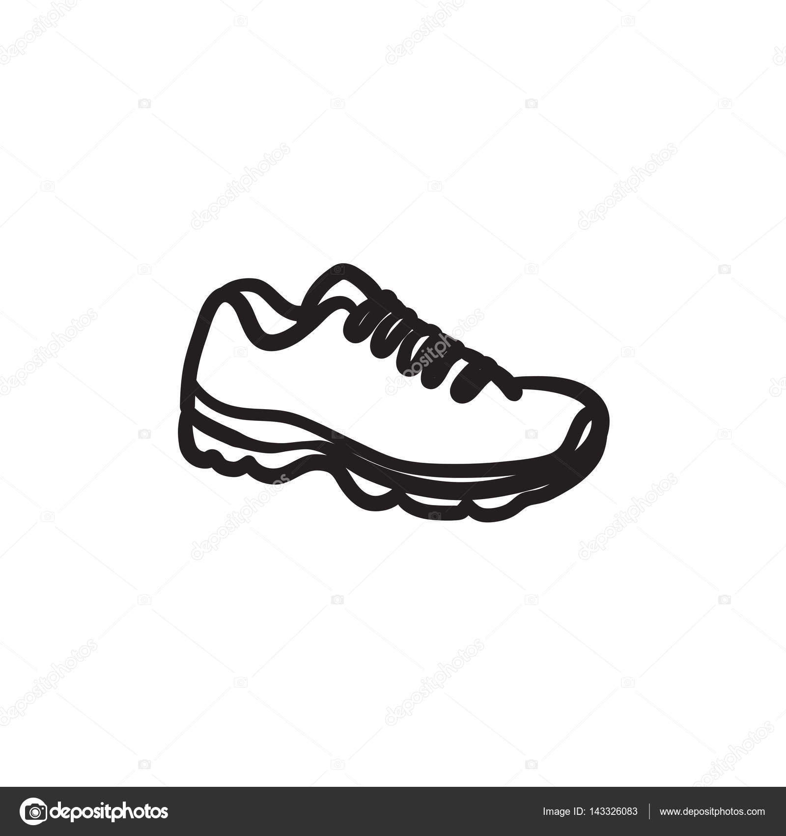 Skizze Symbol— Sneaker © Visualgeneration Stockvektor 3c4R5jqLA