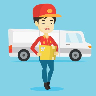 Karton kutular taşıma teslim kurye.