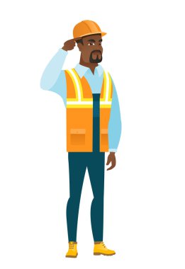 Kızgın adam tapınak karşı parmağıyla işaret