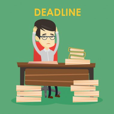 Son Tarih sorunlu iş adamı.