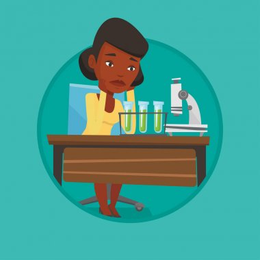 Laboratuar sınıfında çalışma öğrenci.