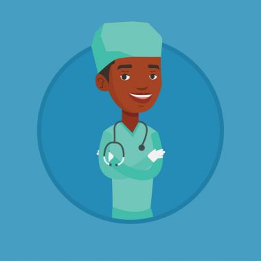 Kendine güvenen genç cerrah silah ile geçti.