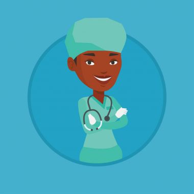 Kendine güvenen genç cerrah silah ile geçti.