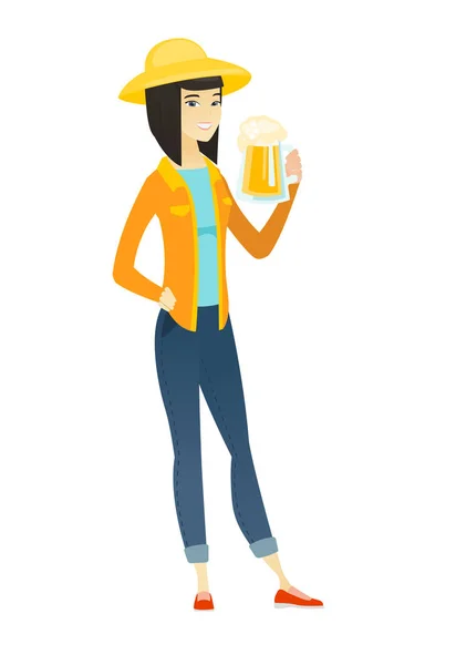 Illustration vectorielle de bière du fermier . — Image vectorielle