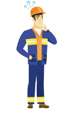 Soru işareti olan düşünme Oluşturucu.