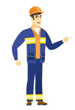 Öfkeli Oluşturucusu çığlık vektör çizim.