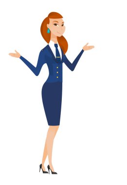 Hostes forma kollu beyaz karışık.