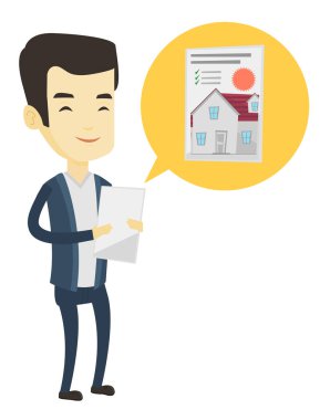 Adam evi vektör çizim için arıyor.