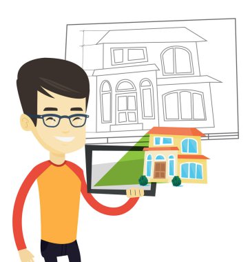 Tablet bilgisayarda rapor sunma işkadını