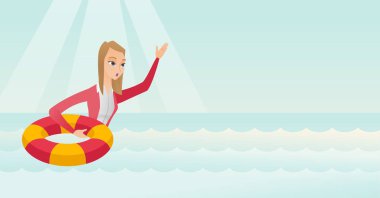 Batan ve yardımını iş kadını.