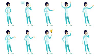 Vektör çizimleri temiz karakteri ile ayarla