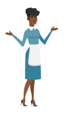 Afrika süpürge yayılmış silah ile karışık